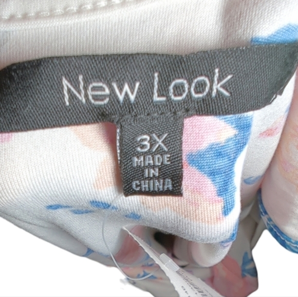 NWT New Look Floral Bodycon Dress Size 3X - Picture 2 of 5